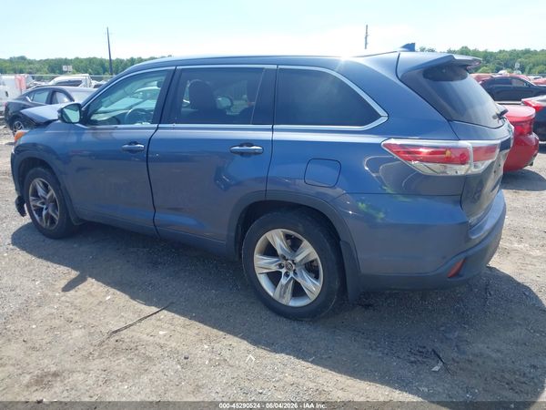 2016 TOYOTA HIGHLANDER LIMITED V6
