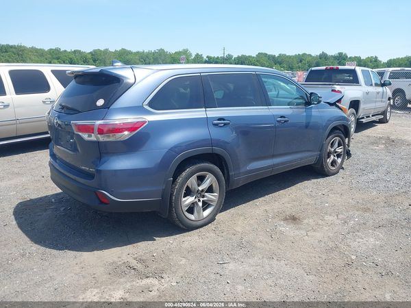 2016 TOYOTA HIGHLANDER LIMITED V6