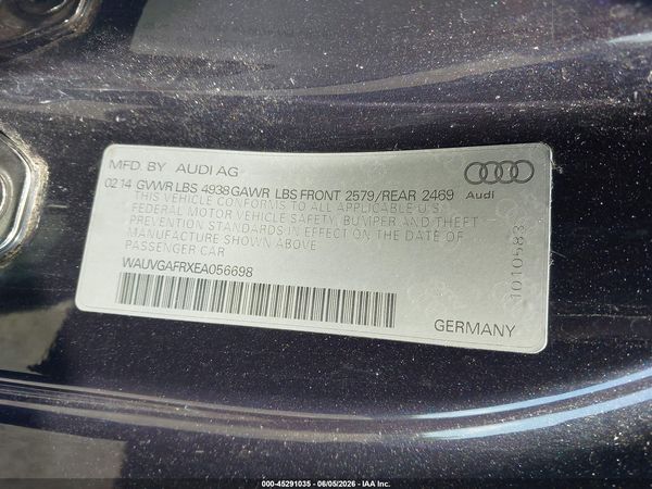 2014 AUDI S5 3.0T PREMIUM PLUS