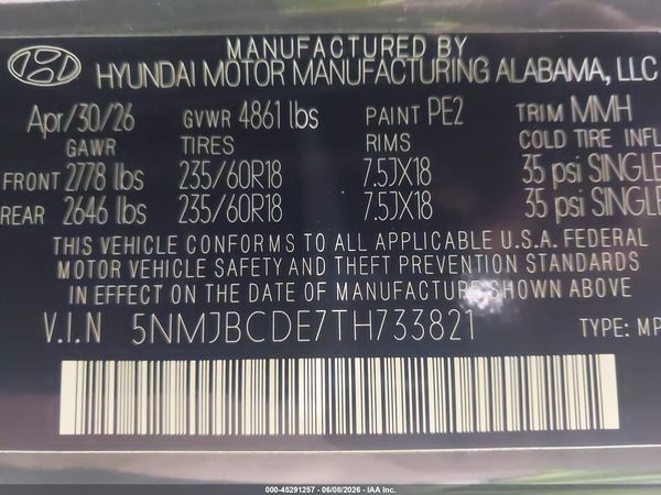 2026 HYUNDAI TUCSON SEL
