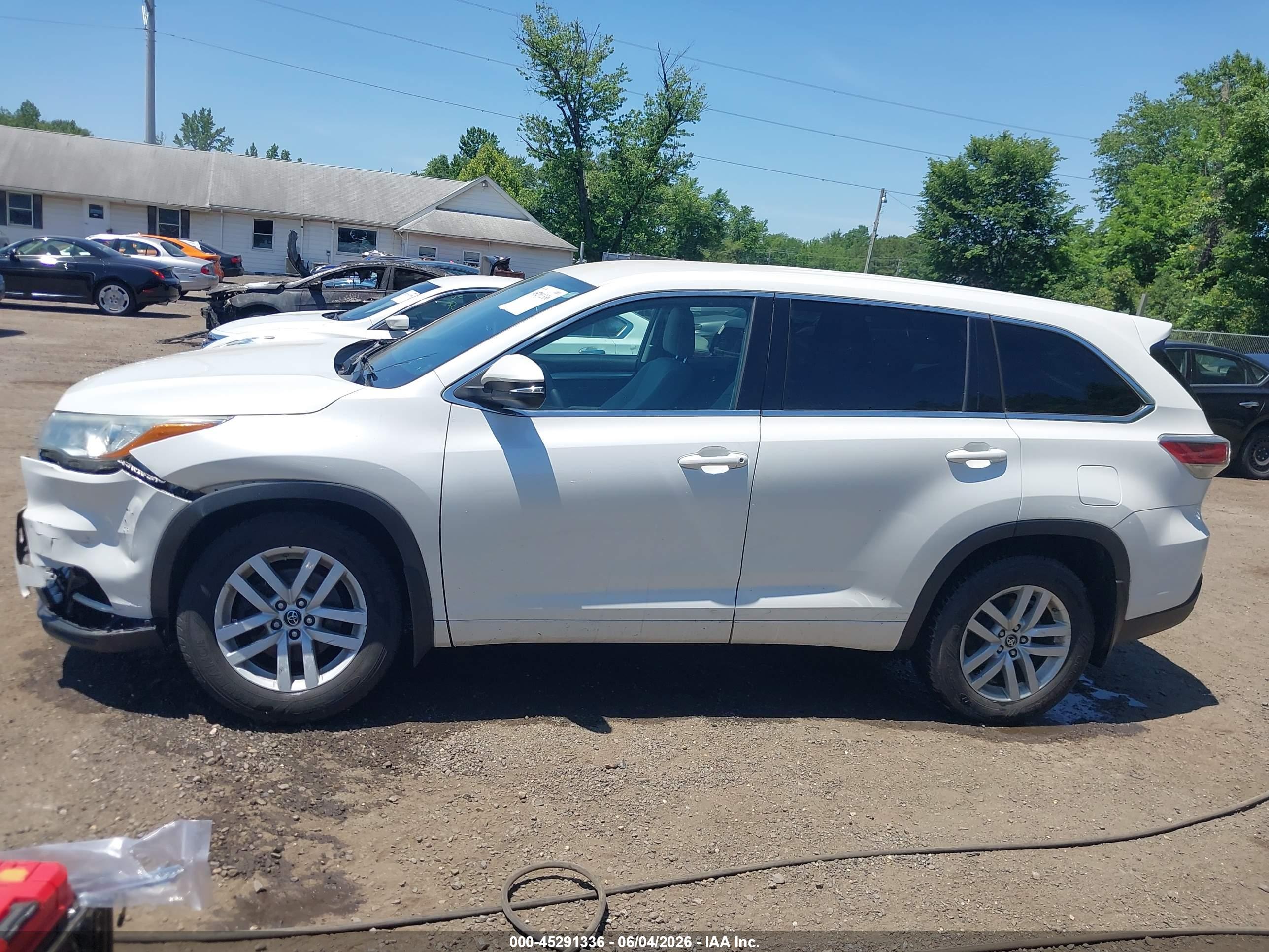 2016 TOYOTA HIGHLANDER LE V6
