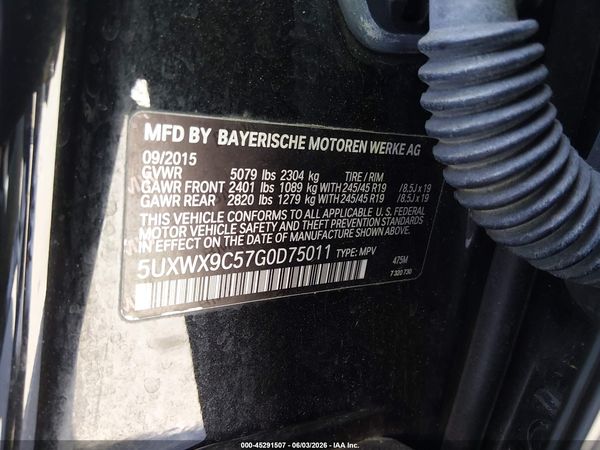 2016 BMW X3 XDRIVE28I