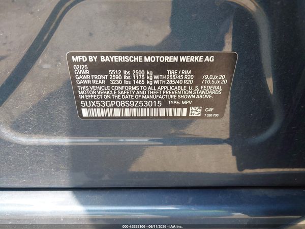 2025 BMW X3 30 XDRIVE