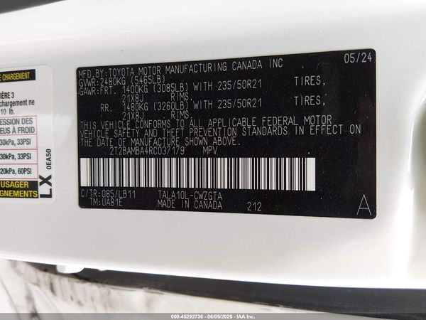 2024 LEXUS RX 350 PREMIUM PLUS