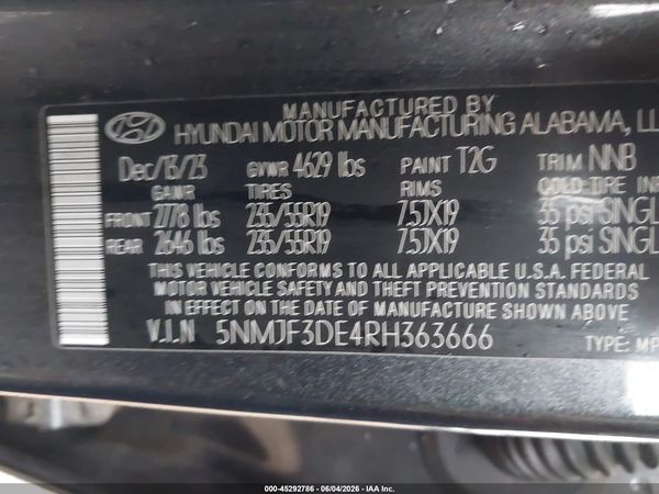 2024 HYUNDAI TUCSON SEL