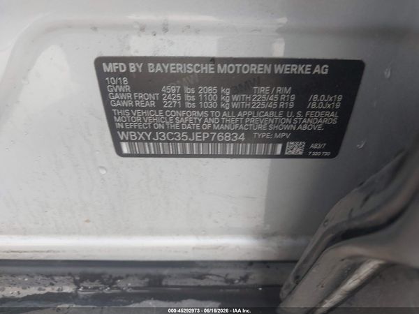2018 BMW X2 SDRIVE28I