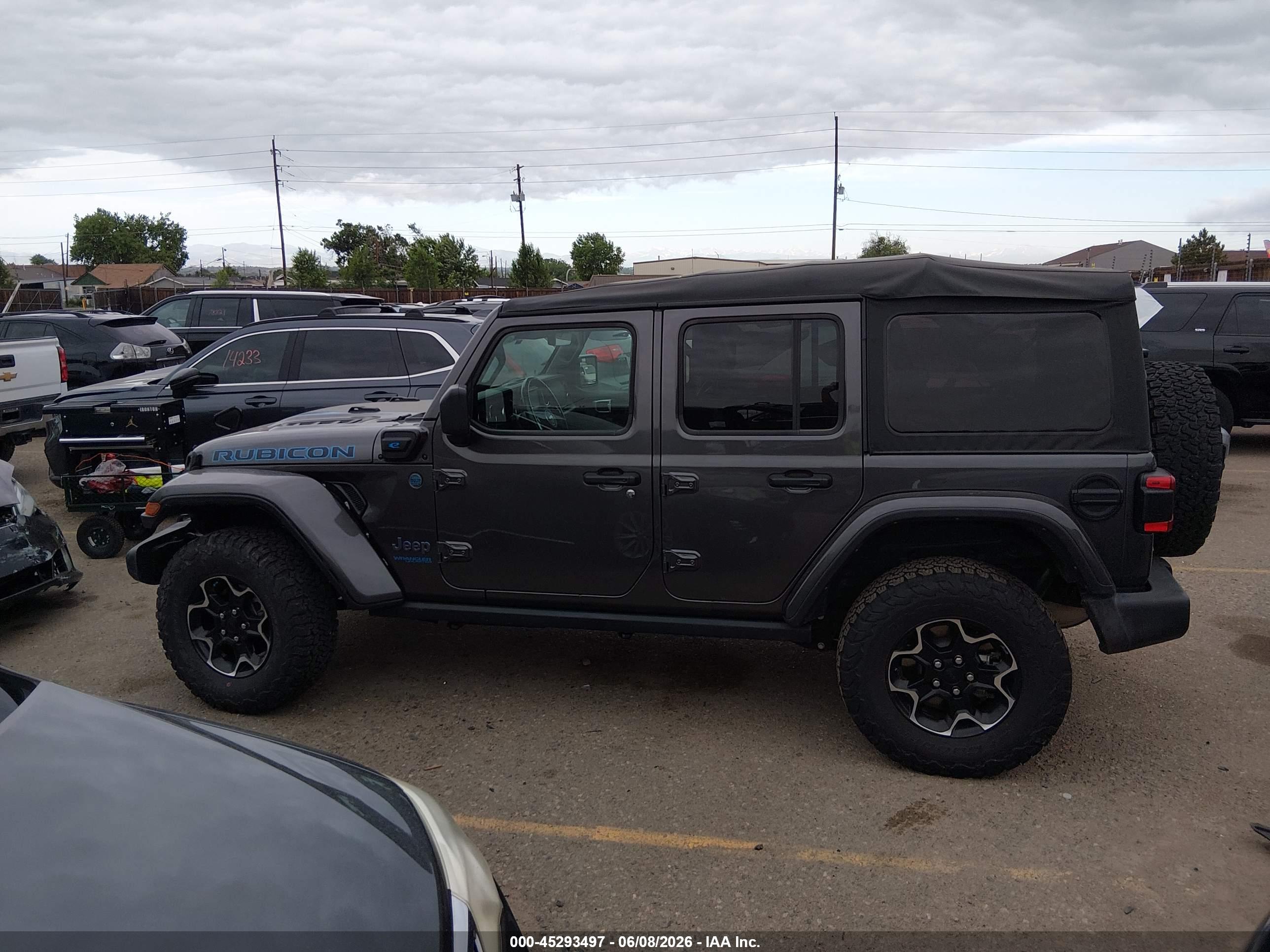 2021 JEEP WRANGLER 4XE UNLIMITED RUBICON 4X4