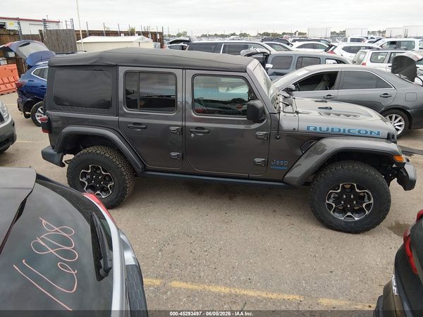 2021 JEEP WRANGLER 4XE UNLIMITED RUBICON 4X4