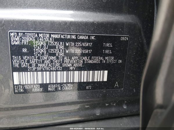 2024 TOYOTA RAV4 XLE