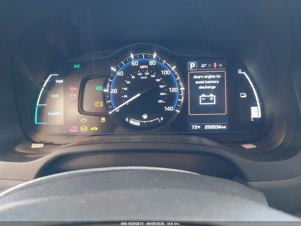 2017 HYUNDAI IONIQ HYBRID BLUE