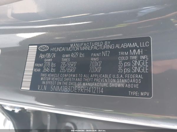 2024 HYUNDAI TUCSON SEL