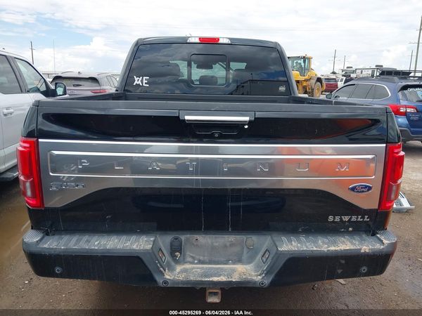 2017 FORD F-150 PLATINUM