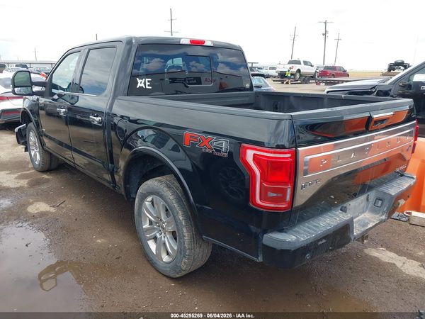 2017 FORD F-150 PLATINUM