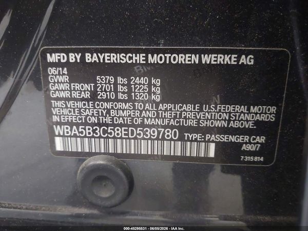 2014 BMW 535I XDRIVE