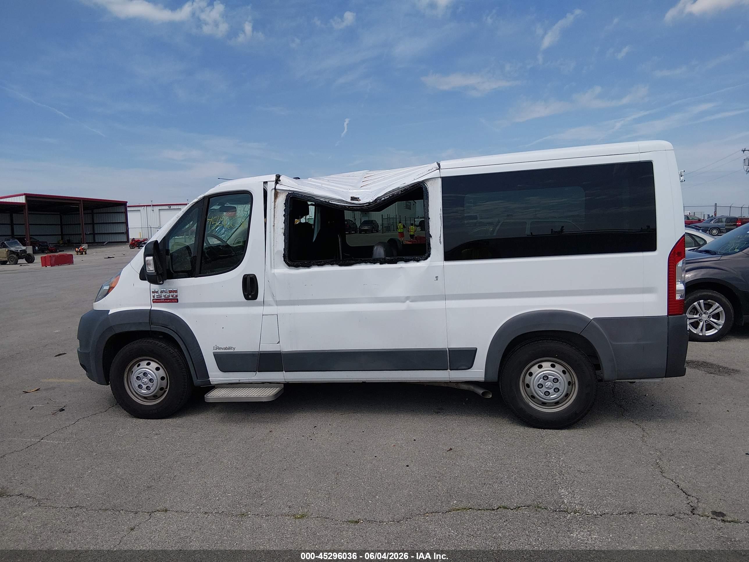2018 RAM PROMASTER 1500 LOW ROOF 136 WB