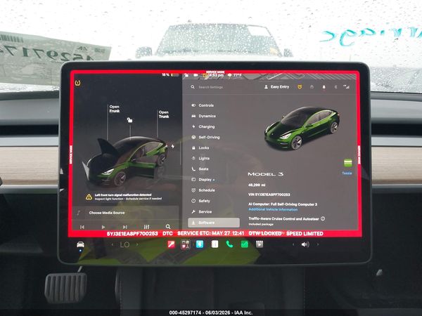 2023 TESLA MODEL 3 REAR-WHEEL DRIVE