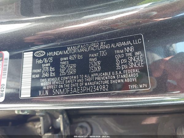 2023 HYUNDAI TUCSON SEL