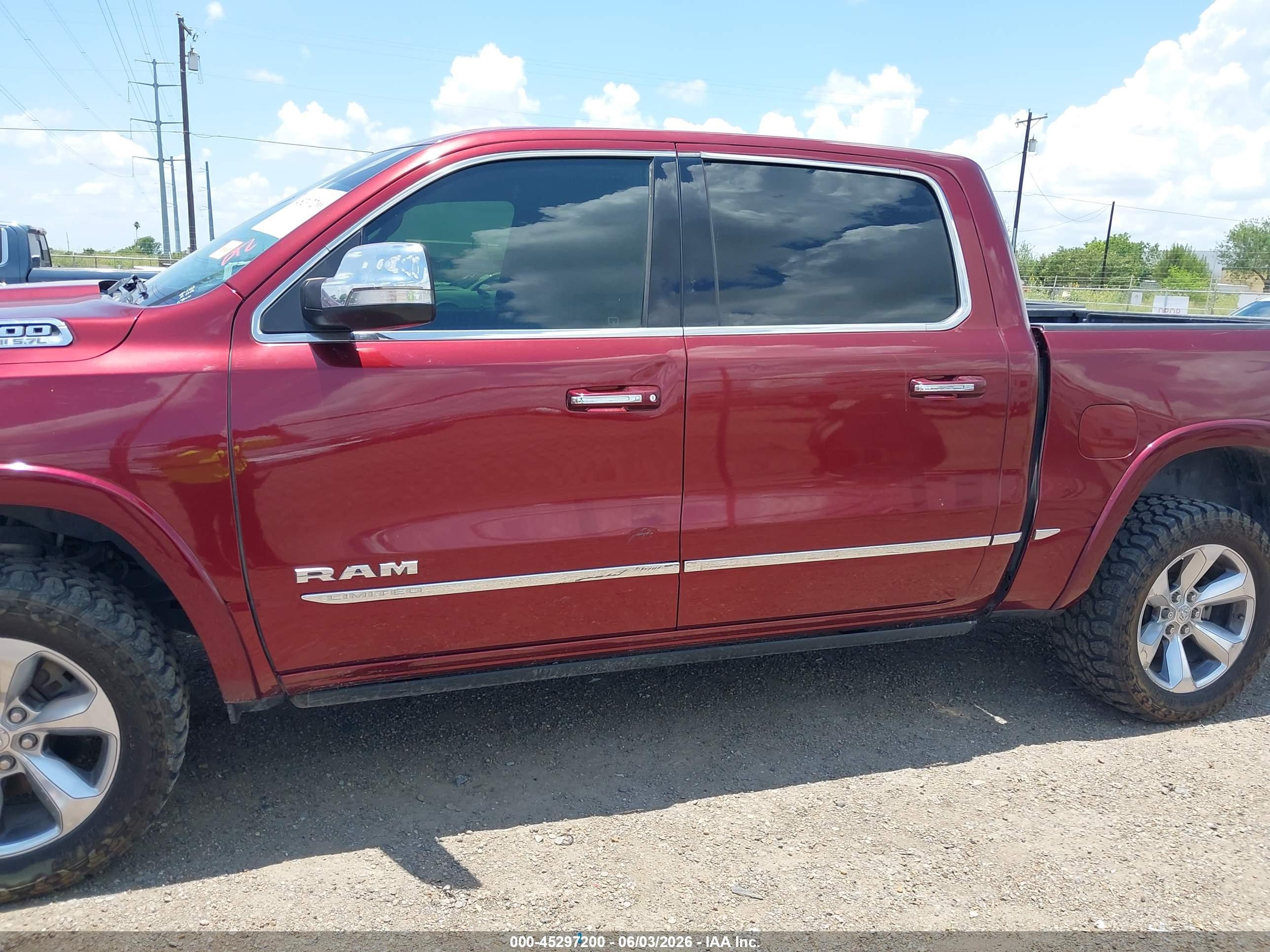 2020 RAM 1500 LIMITED  4X4 5'7 BOX