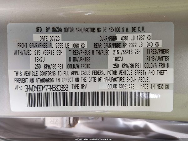 2023 MAZDA CX-30 2.5 S PREMIUM