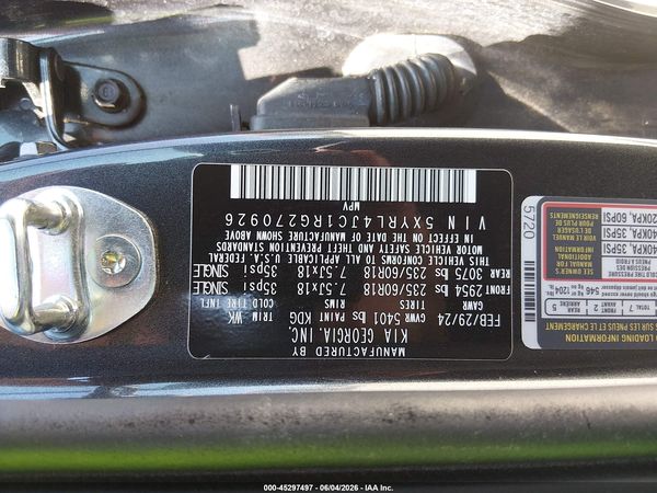 2024 KIA SORENTO S