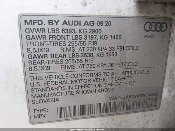 2021 AUDI Q7