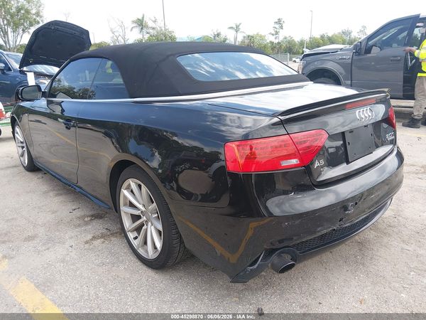 2017 AUDI A5 CABRIOLET SPORT