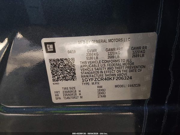 2019 CADILLAC XT4 PREMIUM LUXURY