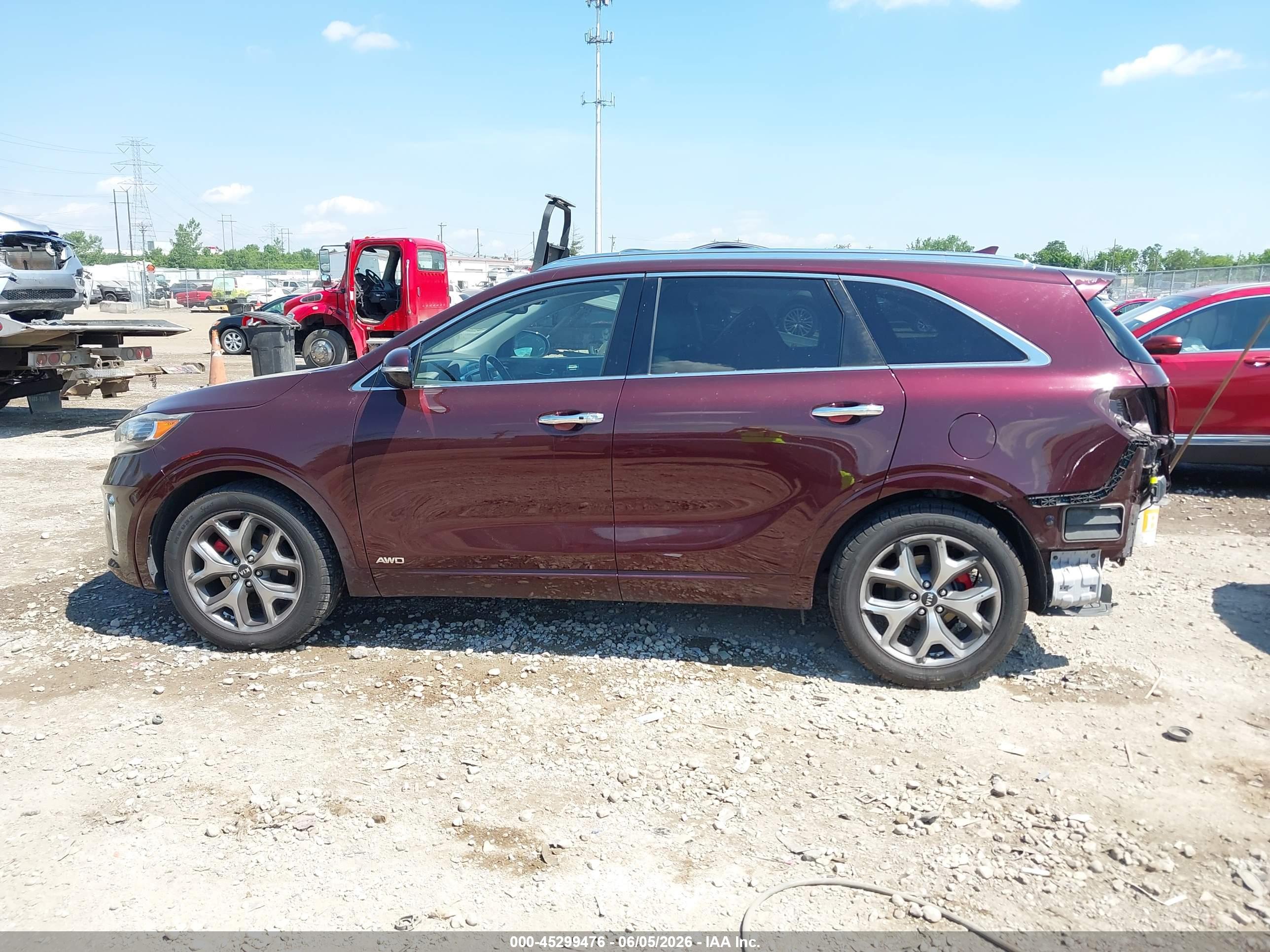 2019 KIA SORENTO 3.3L SX