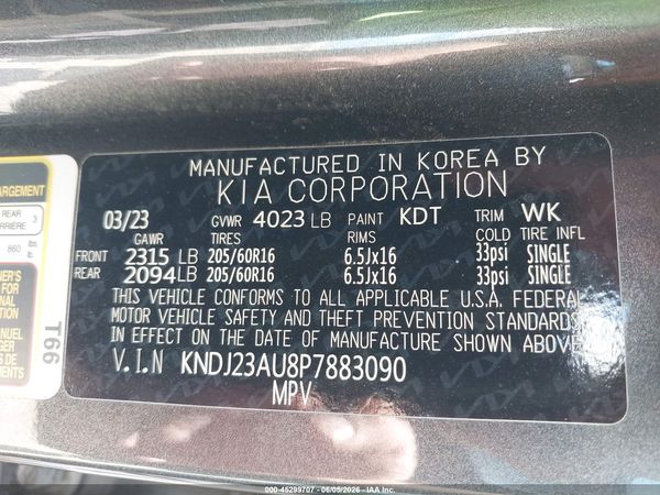 2023 KIA SOUL LX