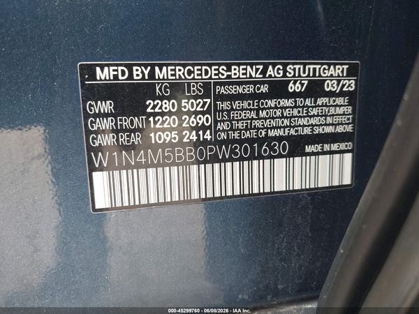2023 MERCEDES-BENZ AMG GLB 35 4MATIC
