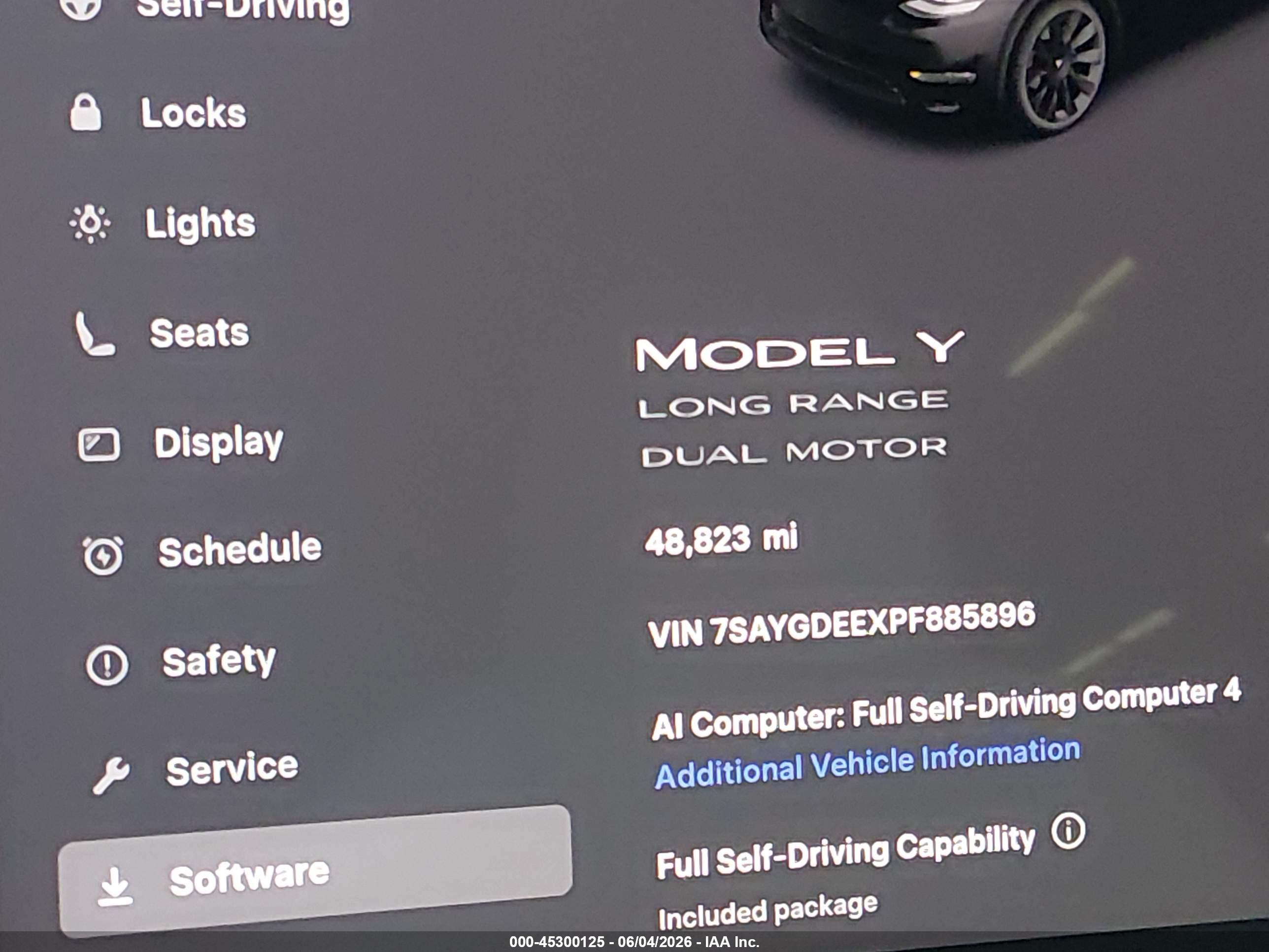 2023 TESLA MODEL Y