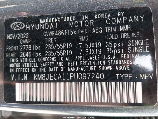 2023 HYUNDAI TUCSON HYBRID LIMITED