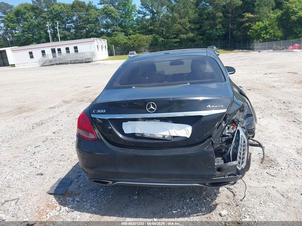 2018 MERCEDES-BENZ C 300 4MATIC