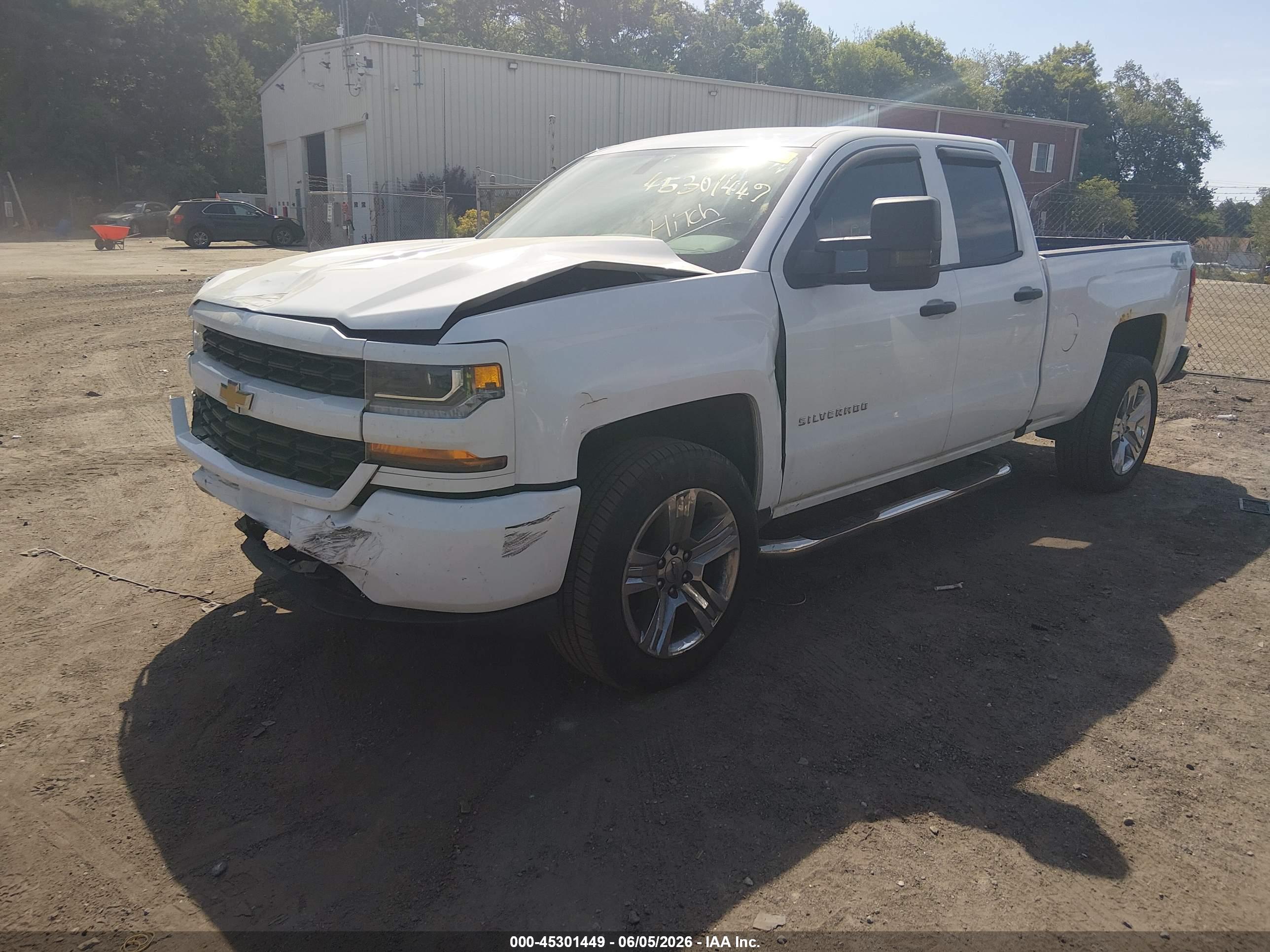 2017 CHEVROLET SILVERADO 1500 CUSTOM — I2