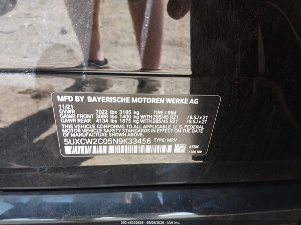 2022 BMW X7 XDRIVE40I