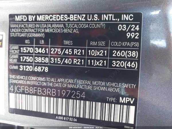 2024 MERCEDES-BENZ GLE 580 4MATIC