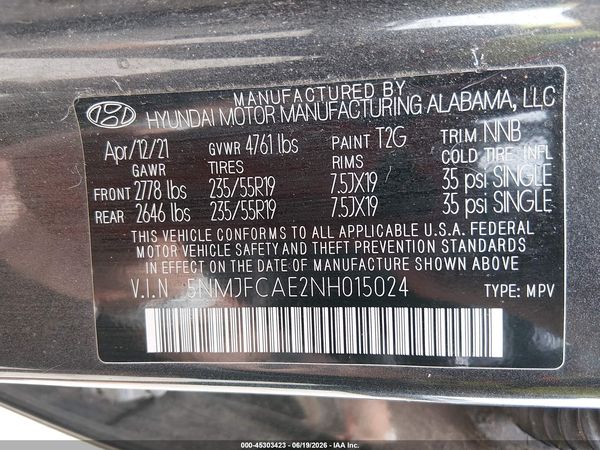 2022 HYUNDAI TUCSON SEL
