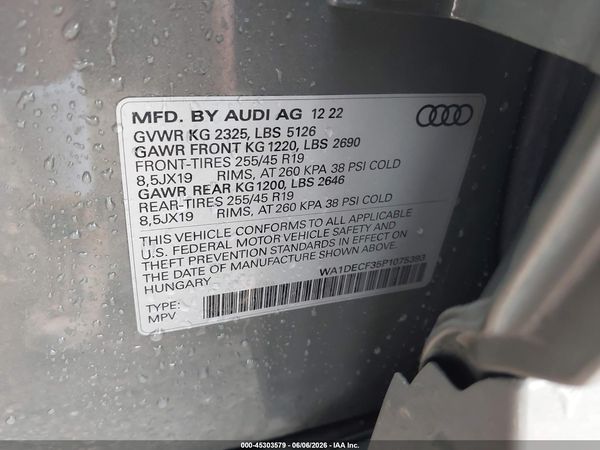 2023 AUDI Q3