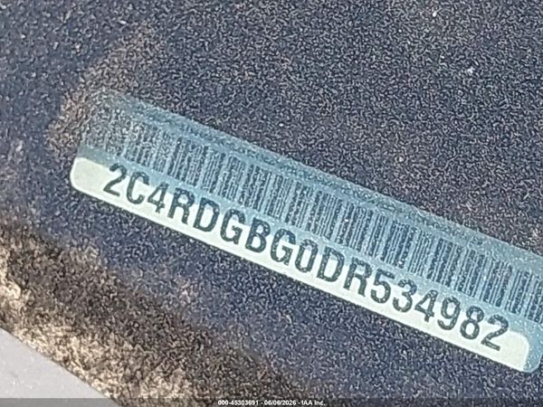 2013 DODGE GRAND CARAVAN SE — I152