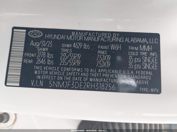 2024 HYUNDAI TUCSON SEL