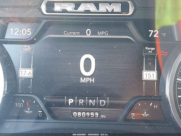 2021 RAM 1500 BIG HORN  4X4 6'4 BOX