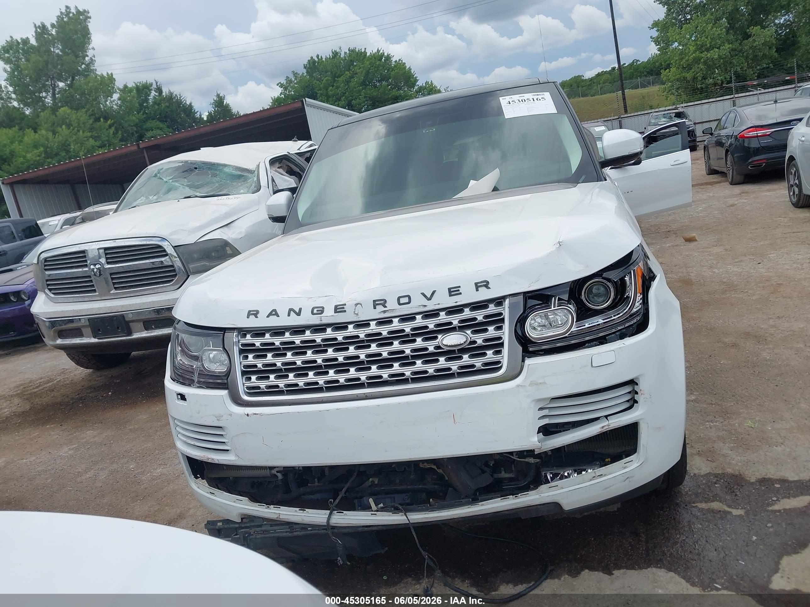 2013 LAND ROVER RANGE ROVER SUPERCHARGED