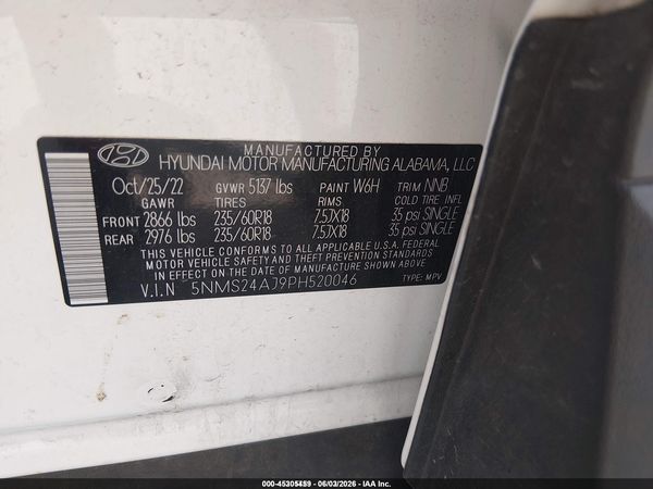 2023 HYUNDAI SANTA FE SEL