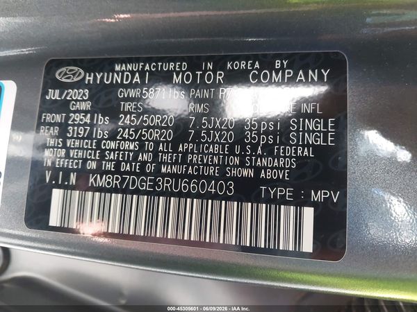 2024 HYUNDAI PALISADE CALLIGRAPHY