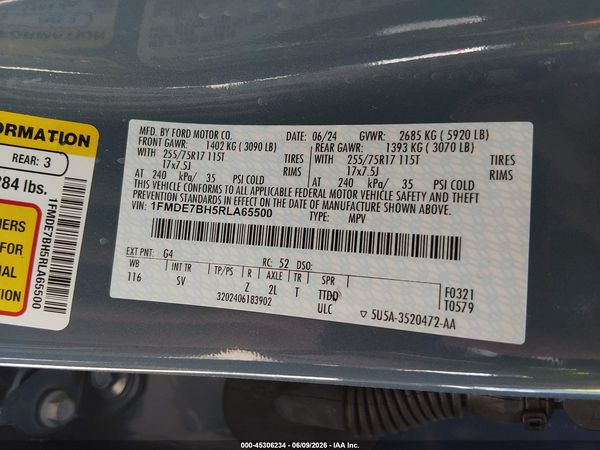 2024 FORD BRONCO BIG BEND