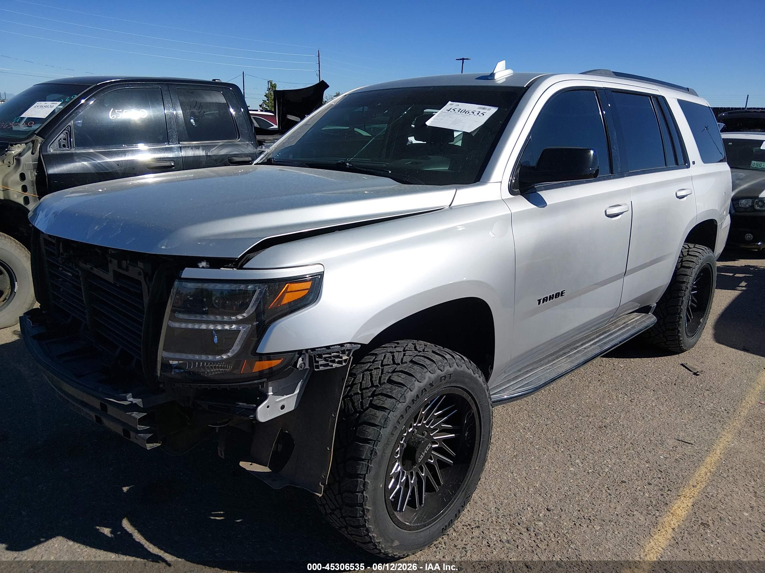 2019 CHEVROLET TAHOE LT — I2