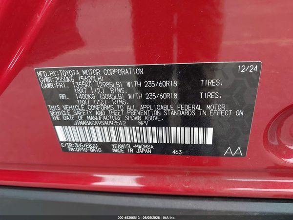 2025 TOYOTA BZ4X XLE