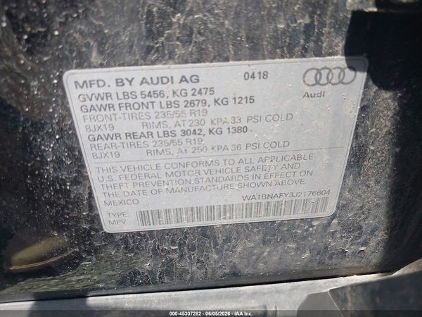 2018 AUDI Q5