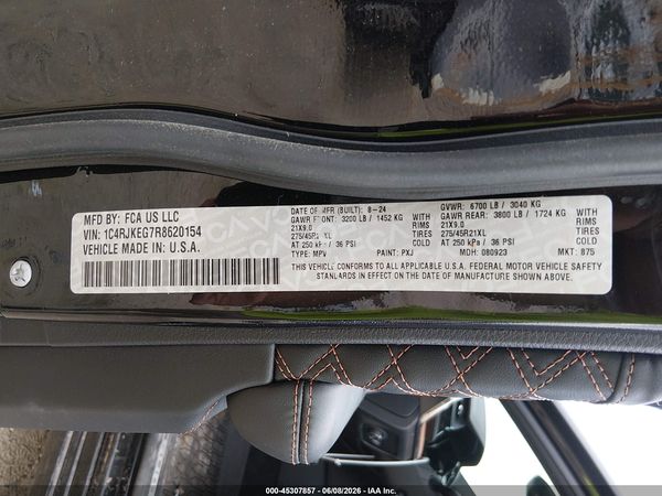 2024 JEEP GRAND CHEROKEE L SUMMIT RESERVE 4X4
