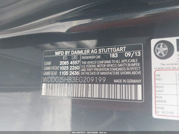 2014 MERCEDES-BENZ C 350 SPORT